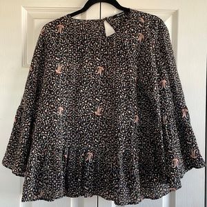 Madewell Peplum Blouse